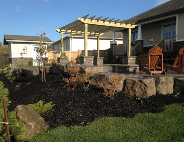 wood in the landscape by terrascape landscape construction